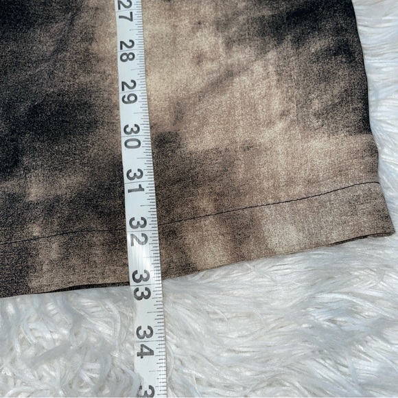 Forever21 Contemporary Black & Cream Tie Dye/Ombre Sleeveless Dress Size Small - Picture 13 of 13